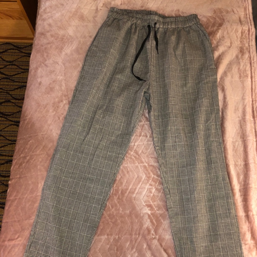 Plaid Pants